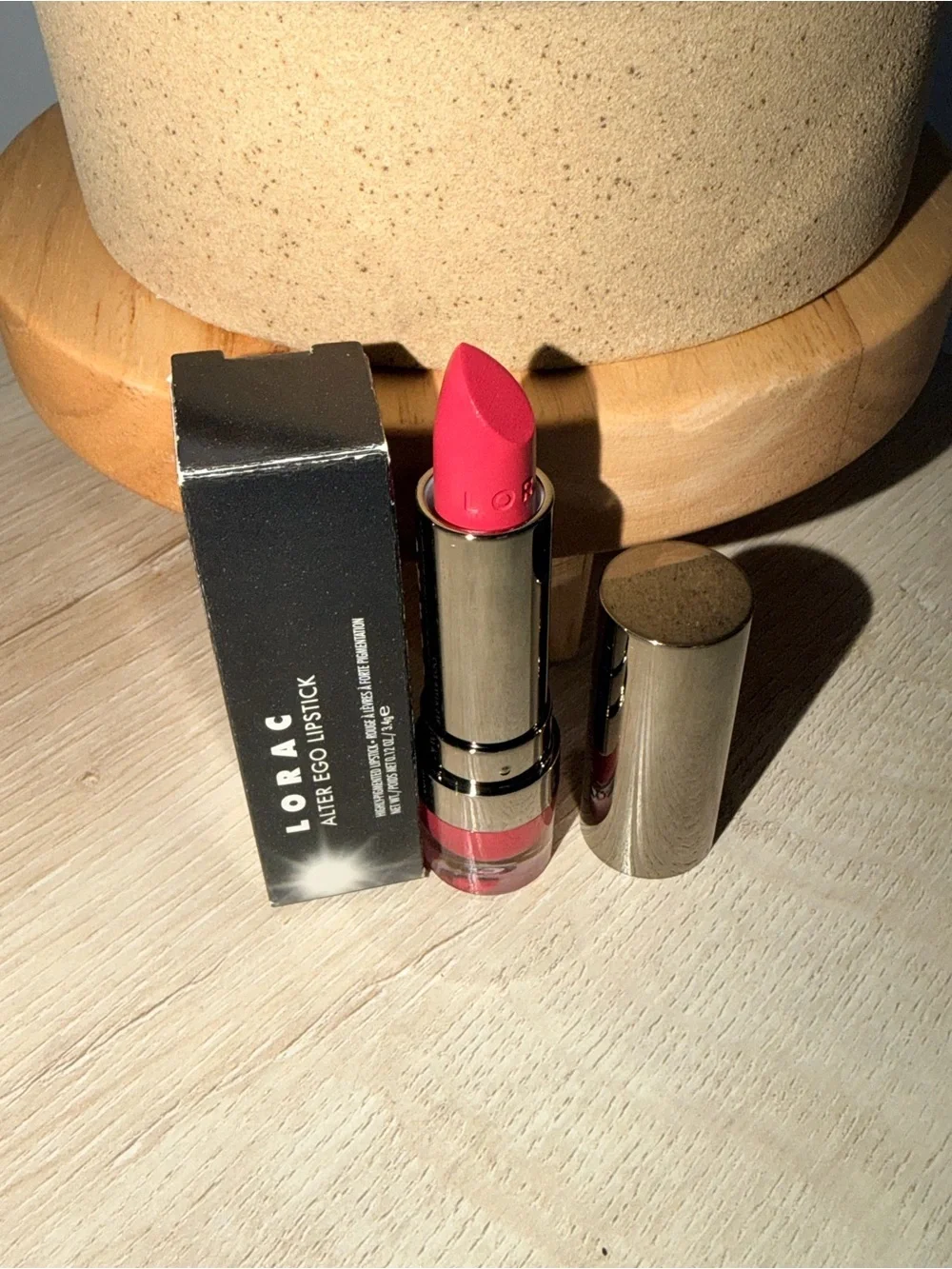 LORAC Satin Matte Lipstick - Shade: Seductress/Pink